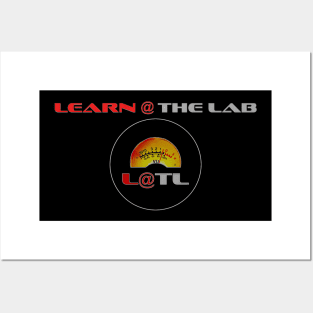 Learn at The Lab - Official Full Logo Posters and Art